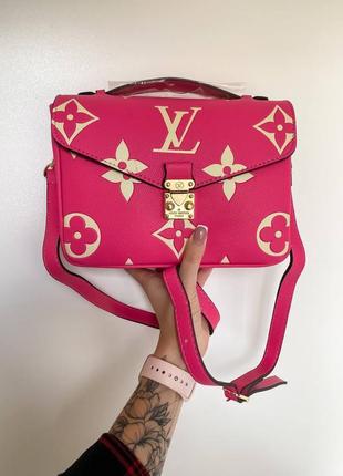Брендова сумка lv pink