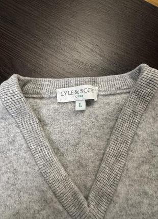 Кофта джемпер lyle scott 3