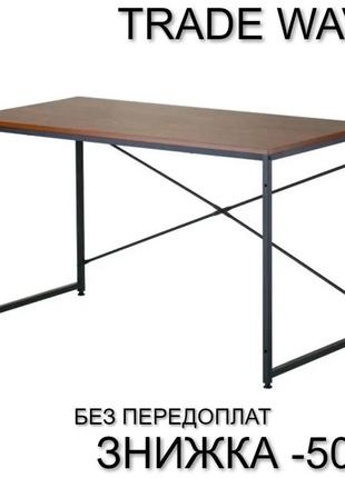 Стол письменный металлический лофт, стол письменный металлический лофт bonro bn-001, письменные столы1 фото