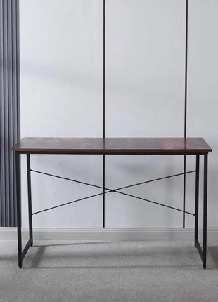 Стол письменный металлический лофт, стол письменный металлический лофт bonro bn-001, письменные столы6 фото