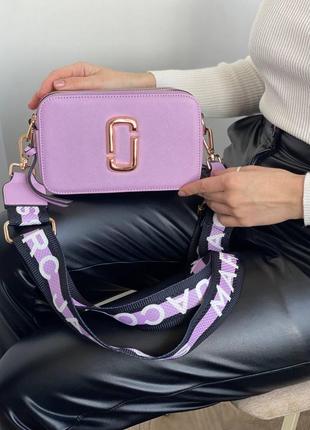 Жіноча сумочка marc jacobs hot viollet