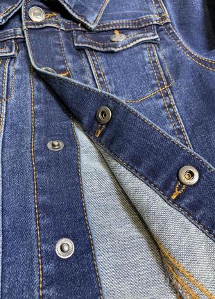 Дитяча джинсова куртка для дівчинки 104 см lupilu2 фото