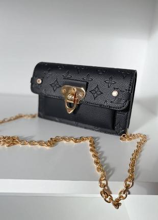 Брендова сумка lv mini black