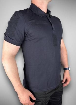 Футболка-поло потоотводящая дснс (спасатель) coolpass,поло ultimatum "дснс" синяя