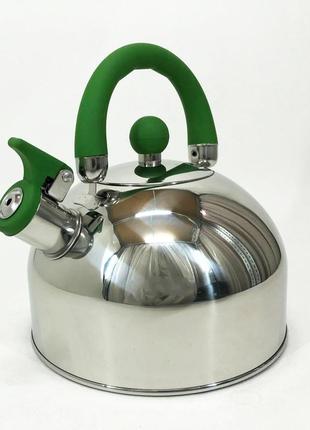 Чайник для газ плит unique un-5302 | чайник для плити 2 літри | якісний чайник для ki-611 газової плити5 фото