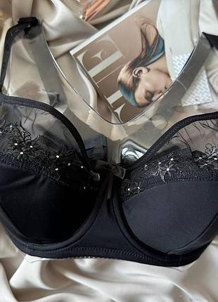 80-85-90-95-100f бюстгальтер большого размера черный