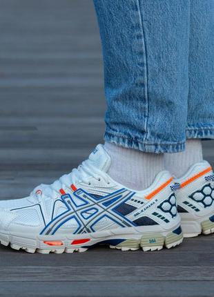 Asics gel-kahana 8 white blue 40