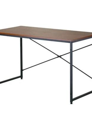 Письменный стол 120 см bonro bn-001 из металла в стиле лофт, письменный стол лофт металл-дизайн7 фото