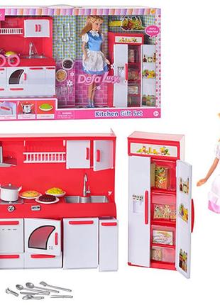 Лялька кукла дефа defa з кухнею кухня