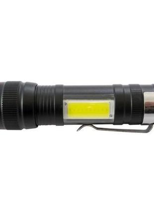 Ручний ліхтарик led bailong bl-520 t6 | тактичний ліхтар кишеньковий ліхтар з sp-927 usb заряджання10 фото