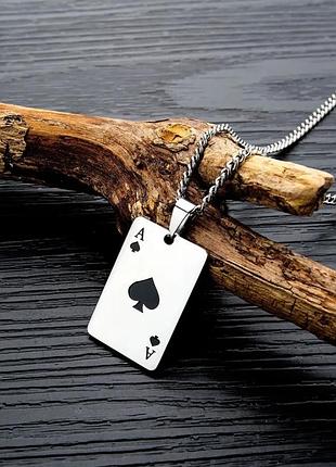 Чоловічий ланцюжок на шию карти
