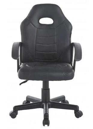 Компьютерное кресло для пк комфортное, лучшее компьютерное кресло для дома bonro b-043 чорне8 фото