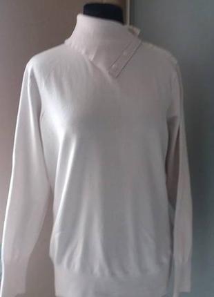 Светр.кофта біла yessika раз.l