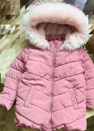 Зимова куртка, дитяча зимова куртка, куртка для дівчинки, тепла куртка для дівчинки