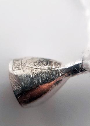 Сережки срібло 925° 0,18г. пірсинг в нос (73с001)5 фото
