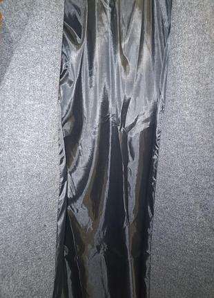 Стильное, трендовое темно серое удлиненное пальто из меланжевированной пальтовой ткани, размер 42-464 фото