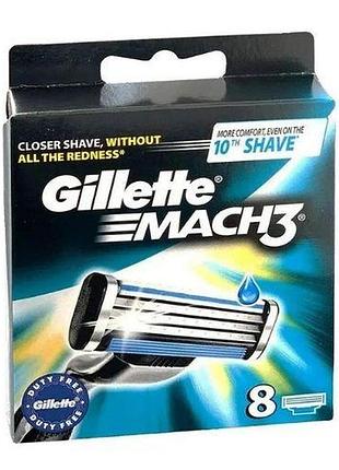 Картрідж для гоління gillette mach3 1 шт