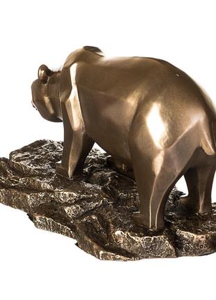 Набір статуеток "бик і ведмідь" (10см) (77487y1)4 фото