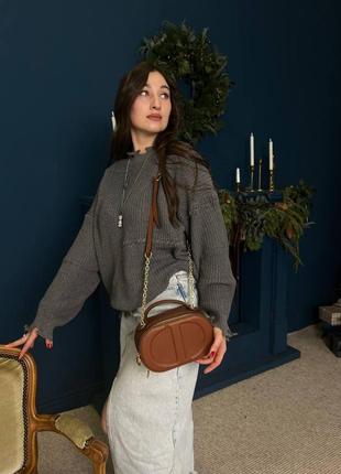 Женская сумка из эко-кожи клатч dior logo диор молодежная, брендовая сумка через плечо5 фото