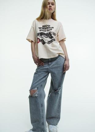 Футболка оверсайз formula 1 h&m 1206628003