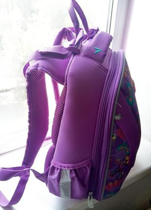 Каркасний рюкзак з ортопедичною спинкою для дівчинки5 фото