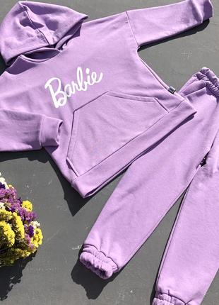 Костюм для дівчаток худі barbie і джогерси