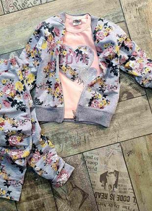 Костюм трійка на дівчинку