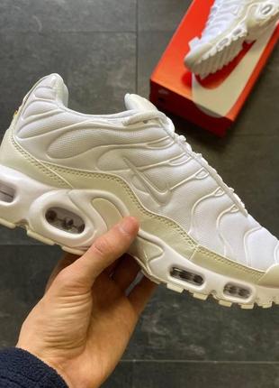 Nike air max plus all white