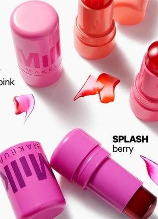 Тинт-желе для губ и щечек milk makeup cooling water jelly tint - red (chill)3 фото