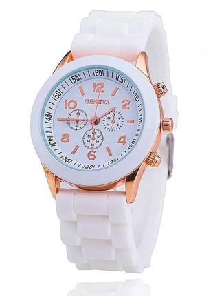 Наручные часы geneva silicone white