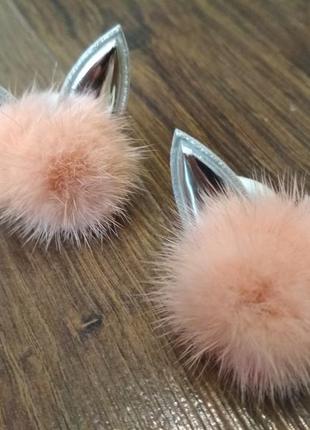 Резиночки вушка з пушком