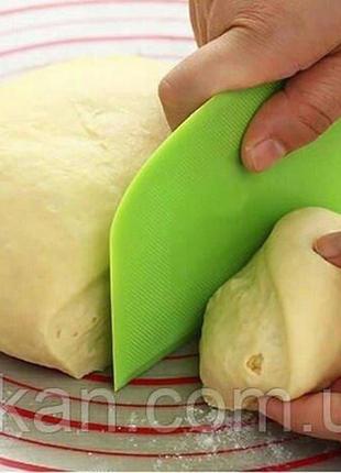 Дільник для тіста пекарський, для формування хліба 12см*9,5 см код/артикул 186 делитель - грин2 фото