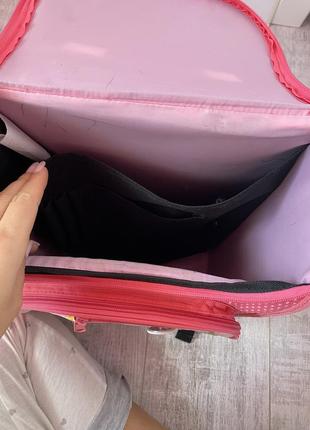 Рюкзак портфель в школу для девочки 1 класс3 фото