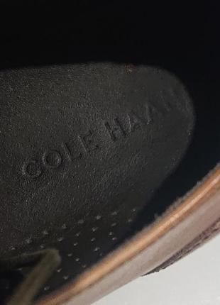 Мужские кожаные фирменные туфли.cole haan.8 фото