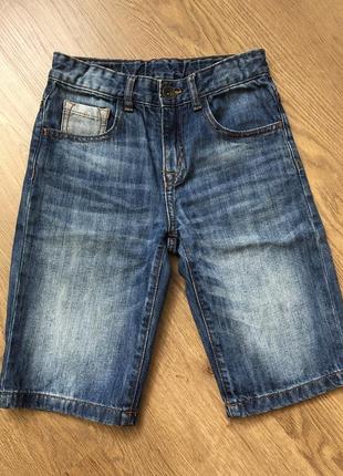 Джинсовые шорты zara для мальчика