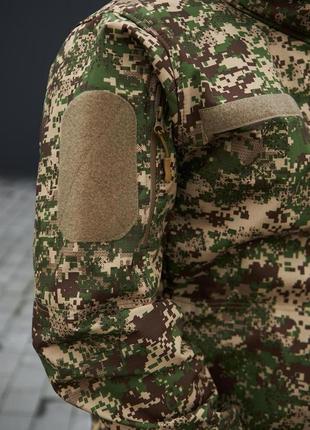 Куртка демісезонна soft shell хижак ak military10 фото