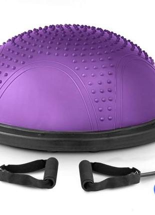 Платформа надувная спортивная массажная (балансир) hop-sport hs-mb058b violet