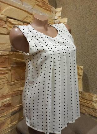 Блуза в горох 4