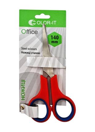 Канцелярські ножиці №5 scissors "c" 89466, 14 см