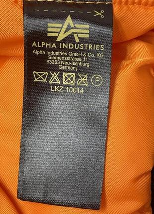 Alpha industries бомбер4 фото