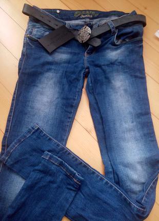 Джинси з поясом
