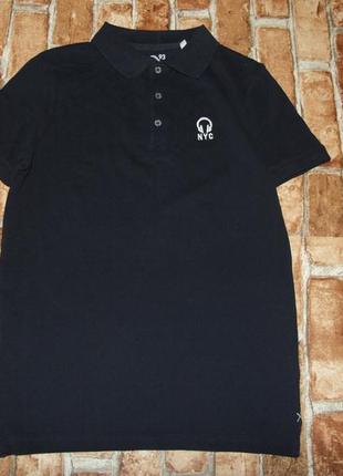 Стильная поло футболка мальчику 11 - 12 лет here&there