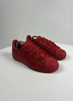 Оригінальні шкіряні кеди adidas superstar