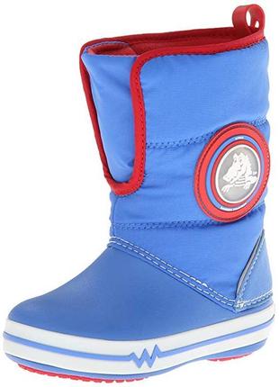 Чоботи crocs kids crocs lights gust boot р. 28-341 фото