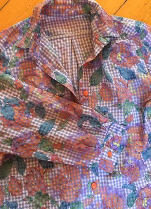 Рубашка из плотного батиста,в стиле h&m,португалия1 фото