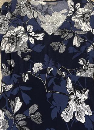 Сукня міді максі віскоза квітковий принт2 фото