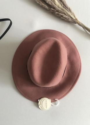 Вовняний капелюх шляпа5 фото
