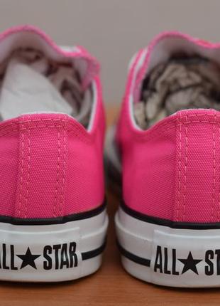 Розовые кеды, кроссовки converse all star, 36.5 размер. оригинал3 фото