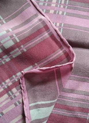 Элегантный шелковый платок. винтаж.5 фото