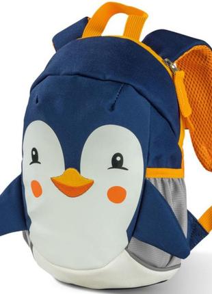 Легкий дитячий рюкзак 5l topmove kinder-rucksack пігвин1 фото